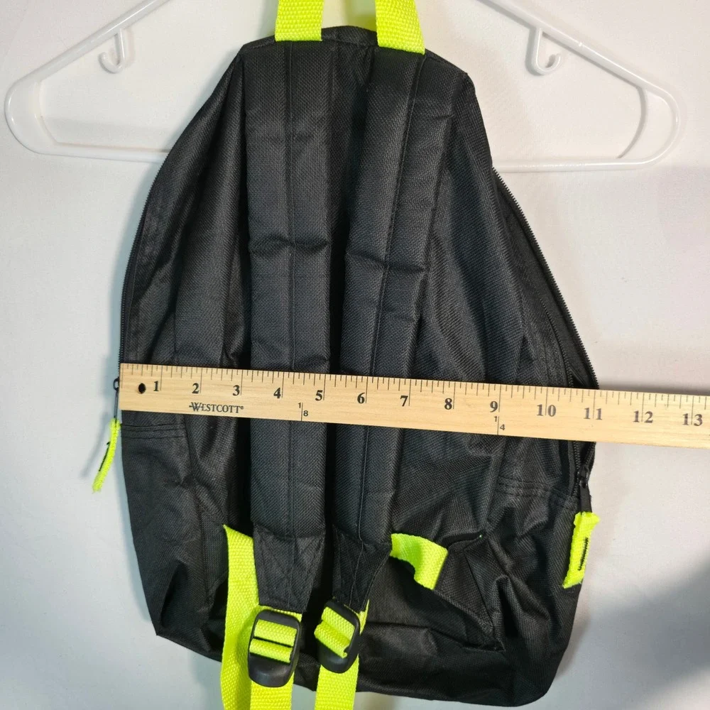 Trailmaker Backpack Unisex One Size Black Neon Yellow Excellent Utility School